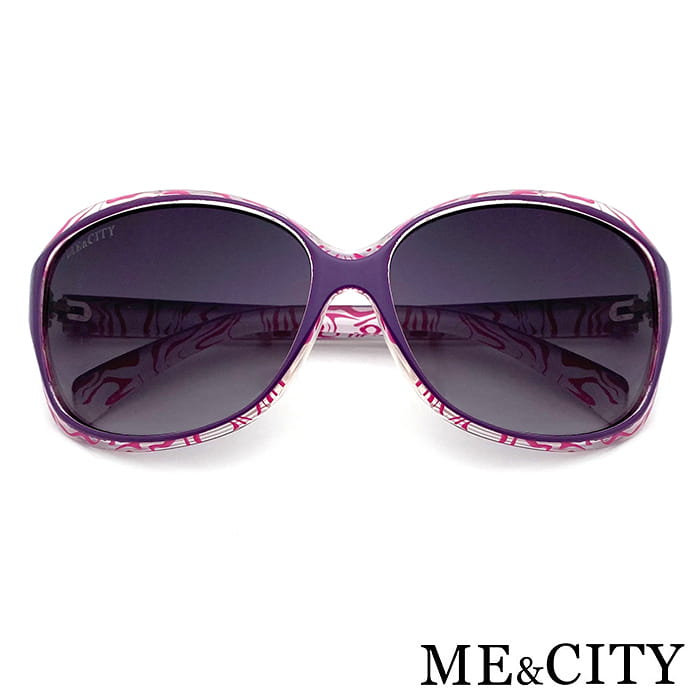 【ME&CITY】 皇室風格紋路簡約太陽眼鏡 抗UV (ME 120001 H432) 2