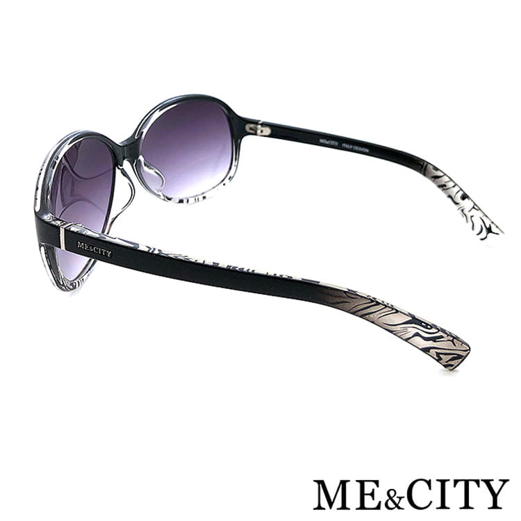 【ME&CITY】 時尚歐美透明紋路太陽眼鏡 抗UV (ME 1219 L01) 9