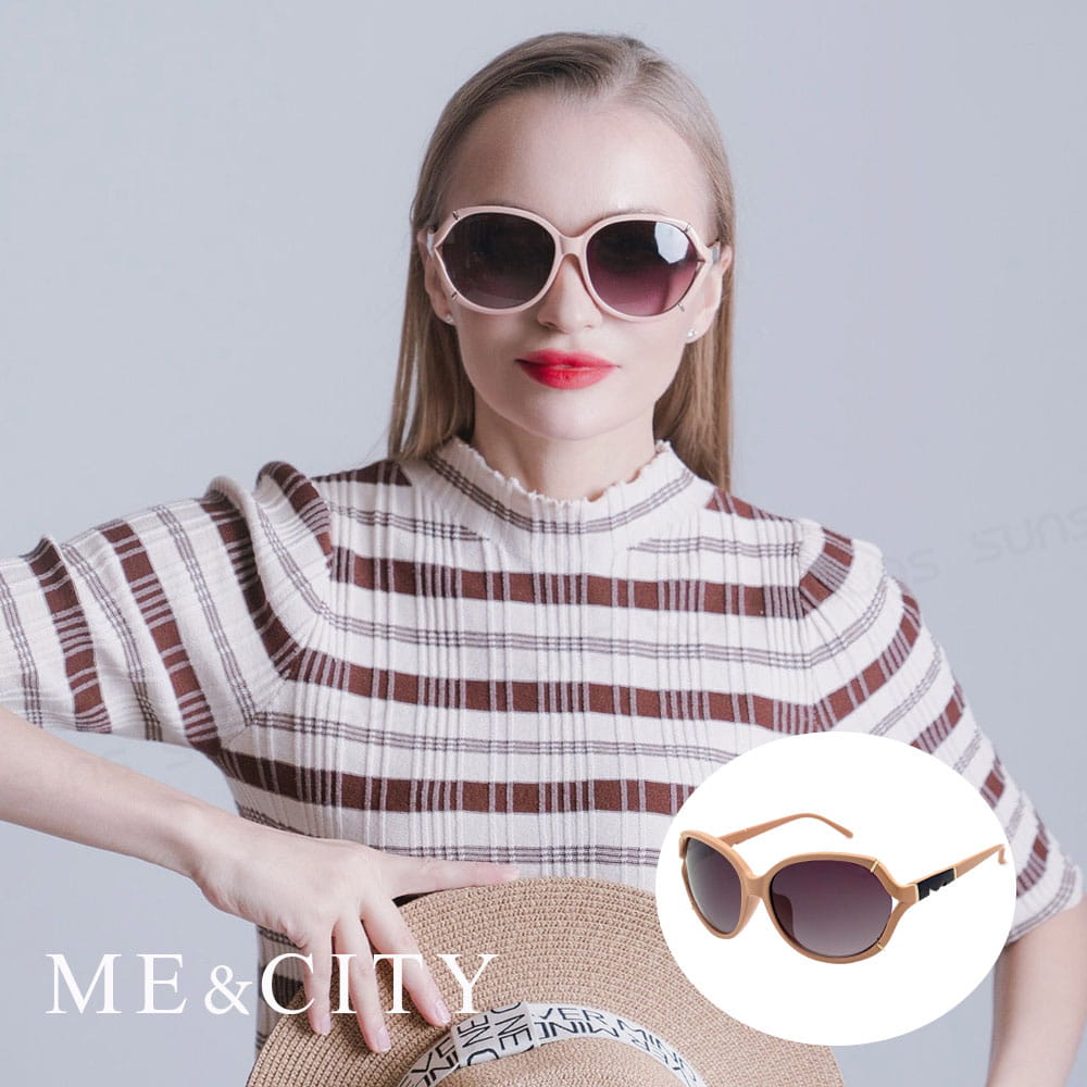 【ME&CITY】 歐美時尚簡約太陽眼鏡 UV (ME 1204 J08) 0