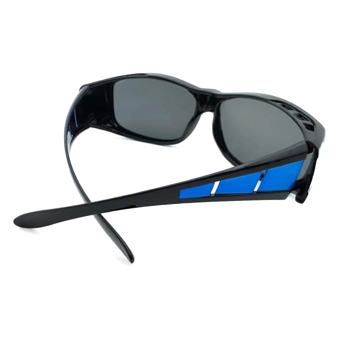 【suns】偏光太陽眼鏡(藍框)  抗UV400 (可套鏡) 7
