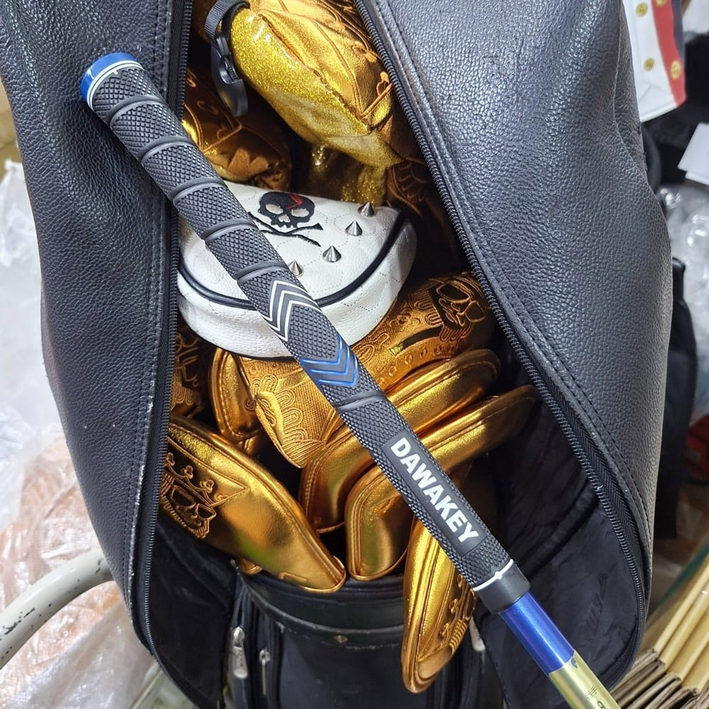 ⛳高爾夫鑽石紋軟膠握把(1入) 鐵桿/木桿握把 男女標準握把 橡膠防滑【GF31007】 1