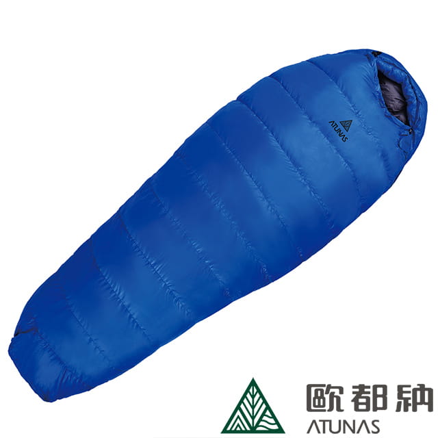 (登山屋)ATUNAS歐都納600 PRO野放羽絨睡袋/登山露營睡袋(A1SBBB04N藍) 0