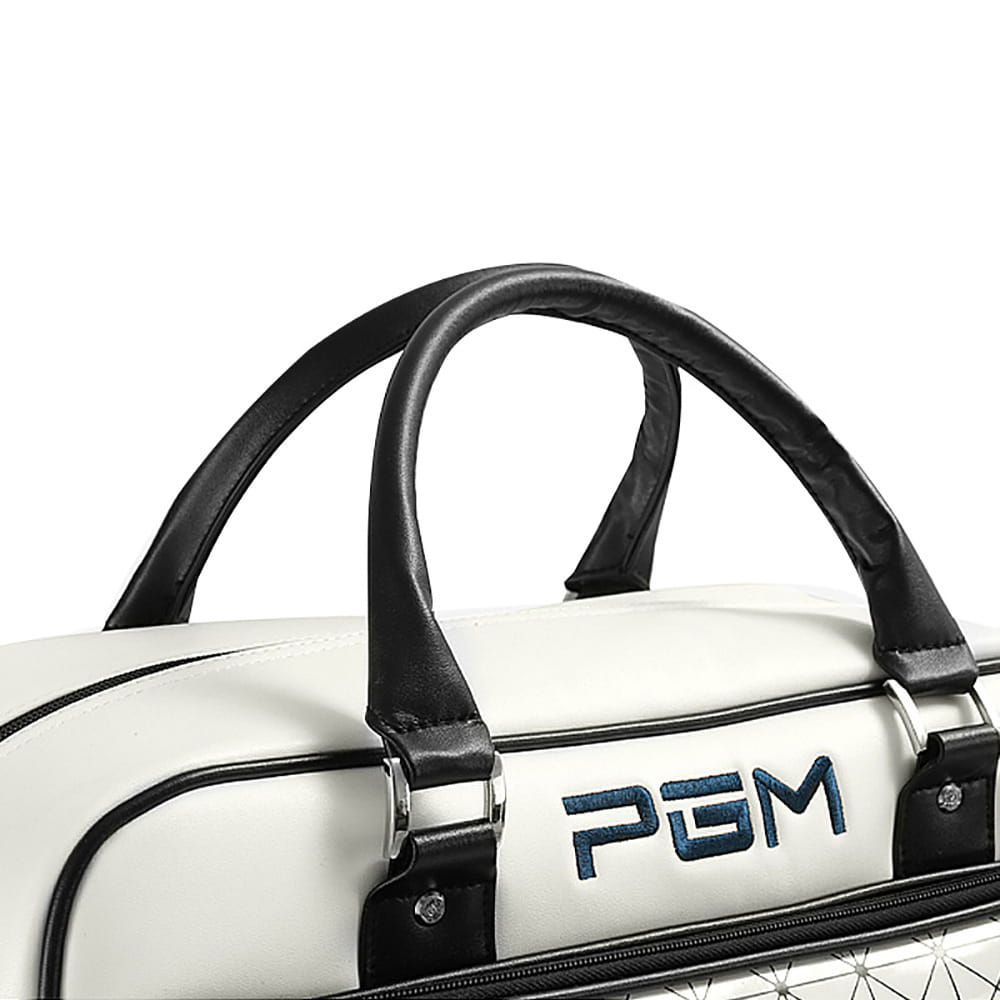 【CAIYI 凱溢】PGM 高爾夫衣物包 時尚衣服包 防水PU球包 大容量獨立鞋袋 0