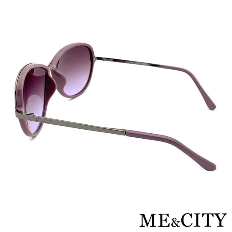【ME&CITY】 巴黎香榭雙色經典太陽眼鏡 抗UV (ME 120018 H032) 10