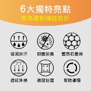 【肌暖】男款 能量石墨烯遠紅外線發熱衣｜戶外運動者適用 1