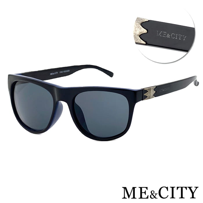 【ME&CITY】 時尚性格太陽眼鏡 抗UV(ME 110018 L000) 0
