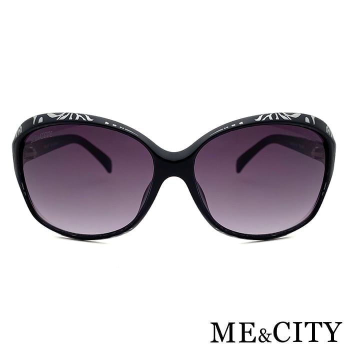 【ME&CITY】 皇室風格紋路簡約太陽眼鏡 抗UV (ME 120001 L400) 5